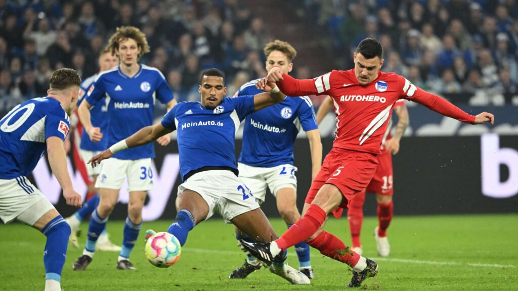 tabelle: teilnehmer: schalke gegen hertha bsc